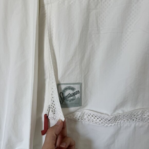 Columbia Mens Cove Beach Windbreaker Relaxed Fit White NWT Large - Picture 8 of 10